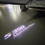 أضواء بروجكتور شعار MERCEDES BENZ رقم 03 (الكمية 1 = 1 مجموعة / 2 أضواء باب)