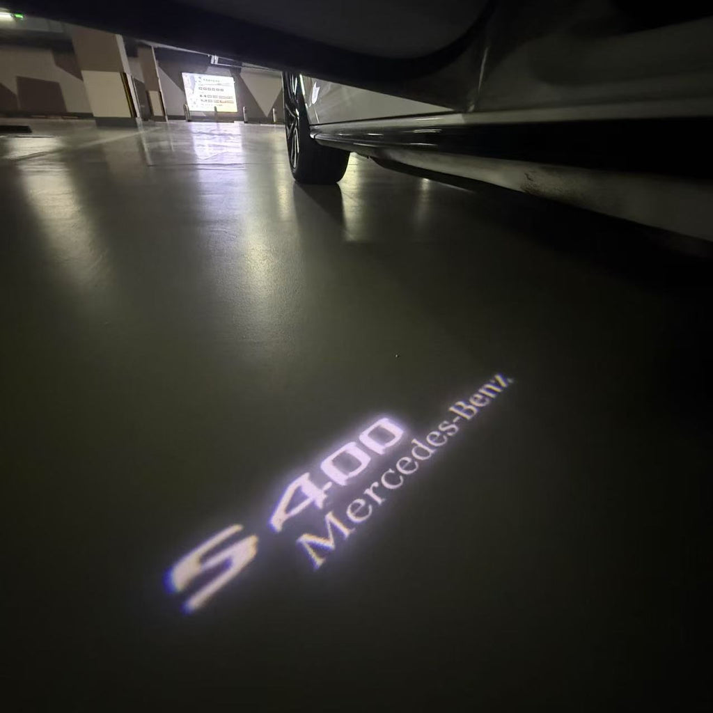 MERCEDES BENZ LOGO PROJECTOT LIGHTS Nr.03 (Menge 1 = 1 Sätze/2 Türleuchten)
