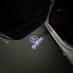 أضواء بروجكتور شعار MERCEDES BENZ رقم 03 (الكمية 1 = 1 مجموعة / 2 أضواء باب)