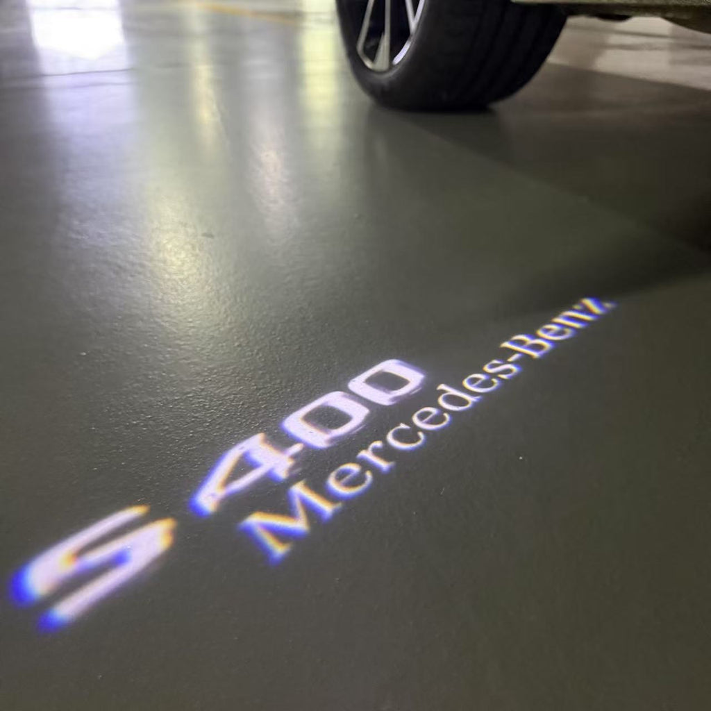 MERCEDES BENZ LOGO PROJECTOT LIGHTS Nr.03 (Menge 1 = 1 Sätze/2 Türleuchten)