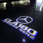 أضواء بروجكتور شعار MERCEDES BENZ رقم 03 (الكمية 1 = 1 مجموعة / 2 أضواء باب)