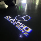 MERCEDES BENZ LOGO PROJECTOT LIGHTS Nr.03 (cantidad 1 = 1 juego/2 luces de puerta)