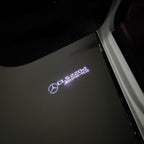 MERCEDES BENZ LOGO PROJECTOT LIGHTS Nr.03 (cantidad 1 = 1 juego/2 luces de puerta)