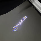 MERCEDES BENZ LOGO PROJECTOT LIGHTS Nr.03 (cantidad 1 = 1 juego/2 luces de puerta)