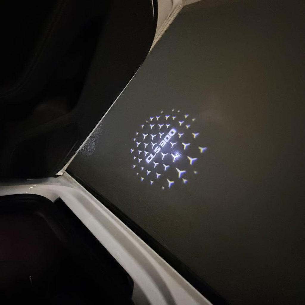 MERCEDES BENZ LOGO PROJECTOT LIGHTS Nr.03 (cantidad 1 = 1 juego/2 luces de puerta)