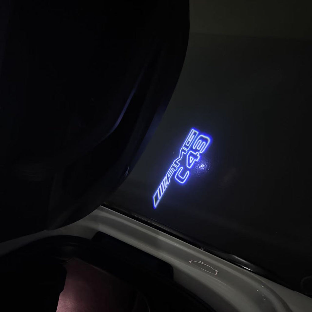 MERCEDES BENZ LOGO PROJECTOT LIGHTS Nr.03 (cantidad 1 = 1 juego/2 luces de puerta)