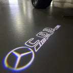 MERCEDES BENZ LOGO PROJECTOT LIGHTS Nr.03 (cantidad 1 = 1 juego/2 luces de puerta)