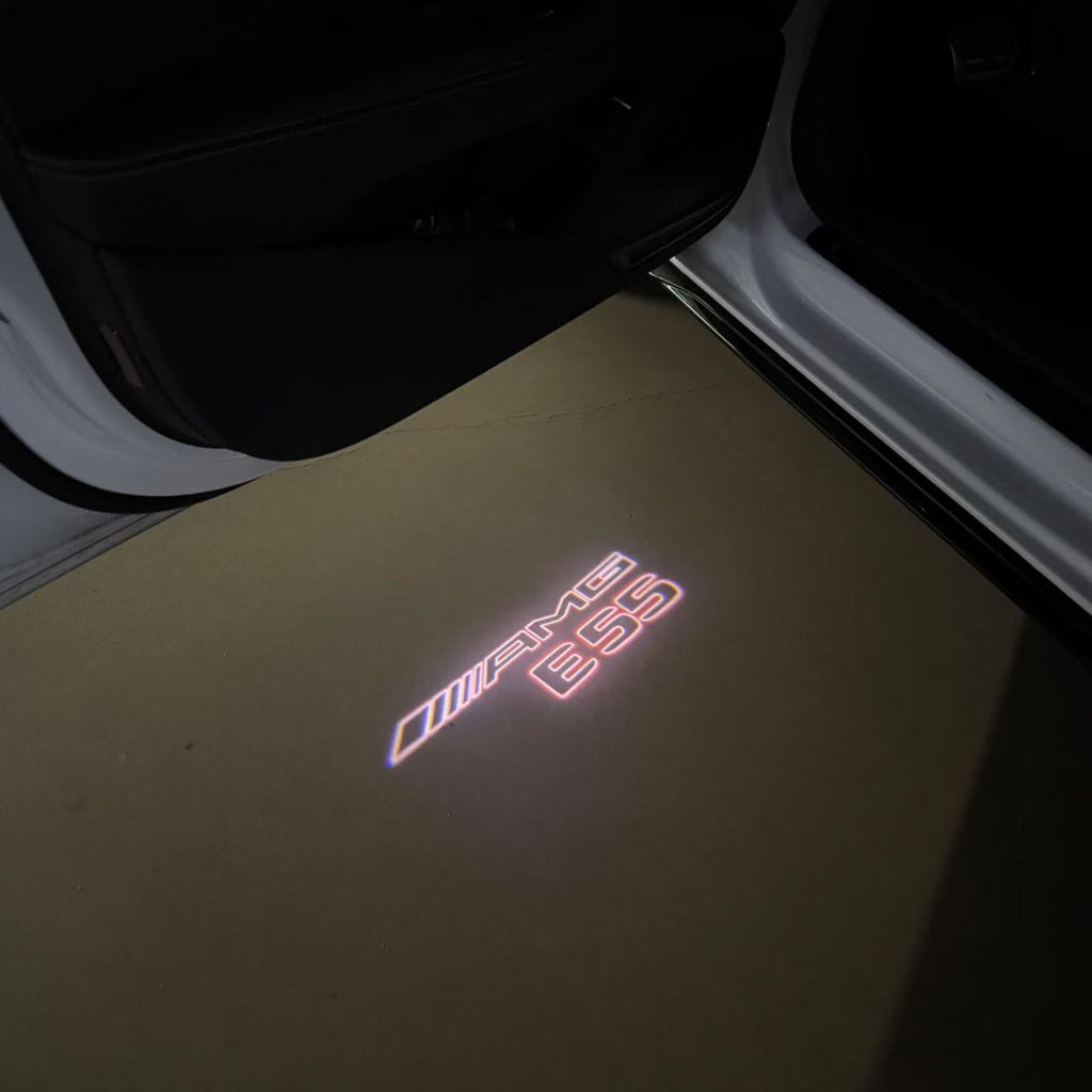LUCI PROIETTORI LOGO MERCEDES BENZ Nr.03 (quantità 1 = 1 set / 2 luci porta)