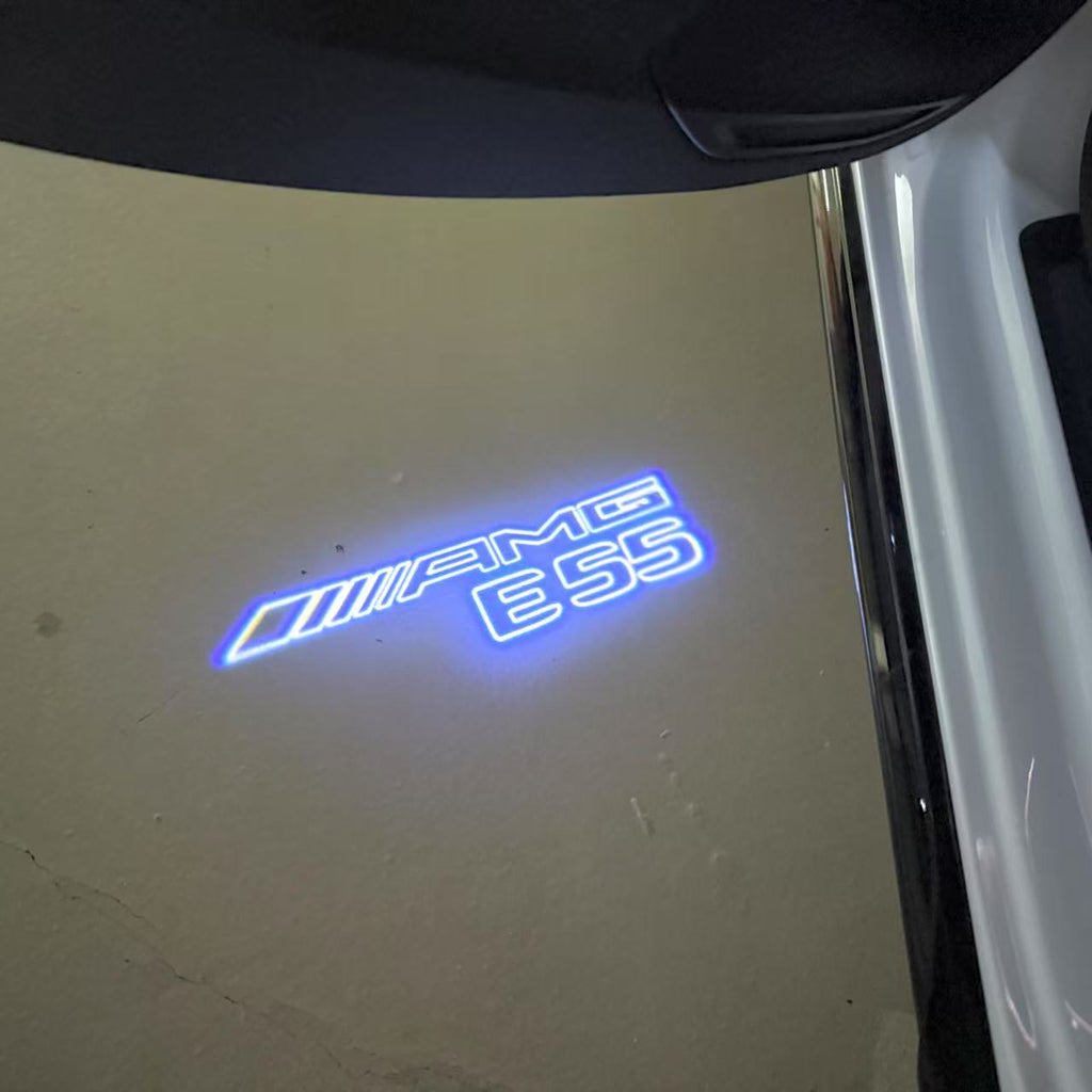LUCI PROIETTORI LOGO MERCEDES BENZ Nr.03 (quantità 1 = 1 set / 2 luci porta)