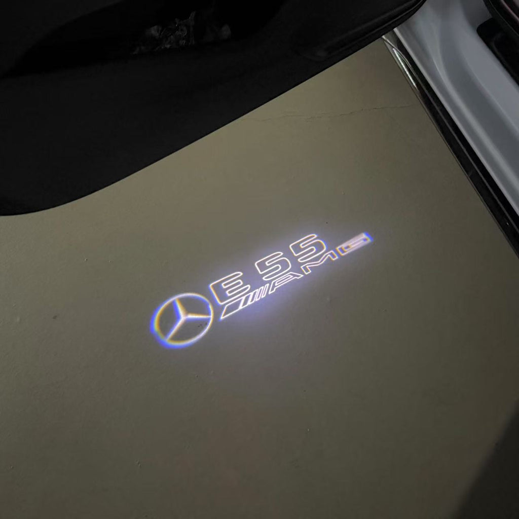 LUCI PROIETTORI LOGO MERCEDES BENZ Nr.03 (quantità 1 = 1 set / 2 luci porta)