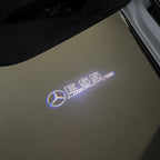 LUCI PROIETTORI LOGO MERCEDES BENZ Nr.03 (quantità 1 = 1 set / 2 luci porta)