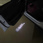 LUCI PROIETTORI LOGO MERCEDES BENZ Nr.03 (quantità 1 = 1 set / 2 luci porta)