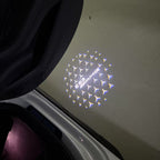 LUCI PROIETTORI LOGO MERCEDES BENZ Nr.03 (quantità 1 = 1 set / 2 luci porta)