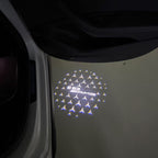 LUCI PROIETTORI LOGO MERCEDES BENZ Nr.03 (quantità 1 = 1 set / 2 luci porta)
