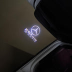 LUCI PROIETTORI LOGO MERCEDES BENZ Nr.03 (quantità 1 = 1 set / 2 luci porta)