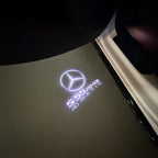 MERCEDES BENZ LOGO PROJECTOT LIGHTS Nr.03 (cantidad 1 = 1 juego/2 luces de puerta)