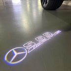 أضواء بروجكتور شعار MERCEDES BENZ رقم 03 (الكمية 1 = 1 مجموعة / 2 أضواء باب)