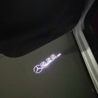أضواء بروجكتور شعار MERCEDES BENZ رقم 03 (الكمية 1 = 1 مجموعة / 2 أضواء باب)