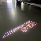 MERCEDES BENZ LOGO PROJECTOT LIGHTS Nr.03 (cantidad 1 = 1 juego/2 luces de puerta)