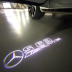 أضواء بروجكتور شعار MERCEDES BENZ رقم 03 (الكمية 1 = 1 مجموعة / 2 أضواء باب)