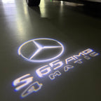 أضواء بروجكتور شعار MERCEDES BENZ رقم 03 (الكمية 1 = 1 مجموعة / 2 أضواء باب)