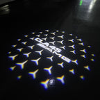 MERCEDES BENZ LOGO PROJECTOT LIGHTS Nr.03 (cantidad 1 = 1 juego/2 luces de puerta)