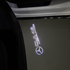 LUCI PROIETTORI LOGO MERCEDES BENZ Nr.03 (quantità 1 = 1 set / 2 luci porta)