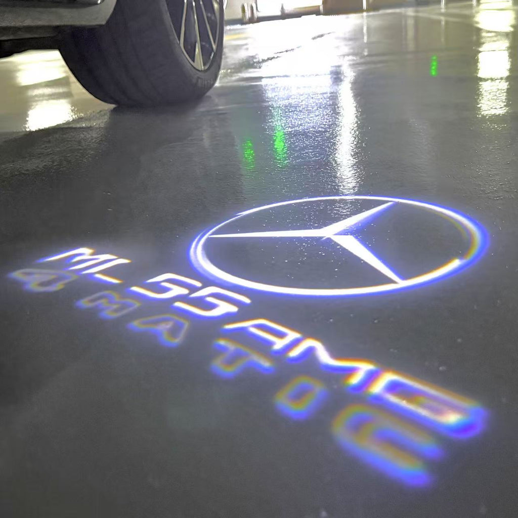MERCEDES BENZ LOGO PROJECTOT LIGHTS Nr.03 (Menge 1 = 1 Sätze/2 Türleuchten)