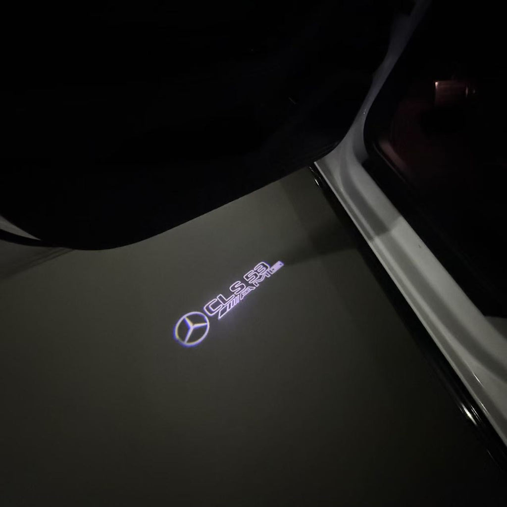 LUCI PROIETTORI LOGO MERCEDES BENZ Nr.03 (quantità 1 = 1 set / 2 luci porta)