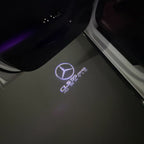 أضواء بروجكتور شعار MERCEDES BENZ رقم 03 (الكمية 1 = 1 مجموعة / 2 أضواء باب)
