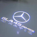 أضواء بروجكتور شعار MERCEDES BENZ رقم 03 (الكمية 1 = 1 مجموعة / 2 أضواء باب)