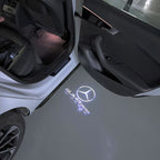 أضواء بروجكتور شعار MERCEDES BENZ رقم 03 (الكمية 1 = 1 مجموعة / 2 أضواء باب)