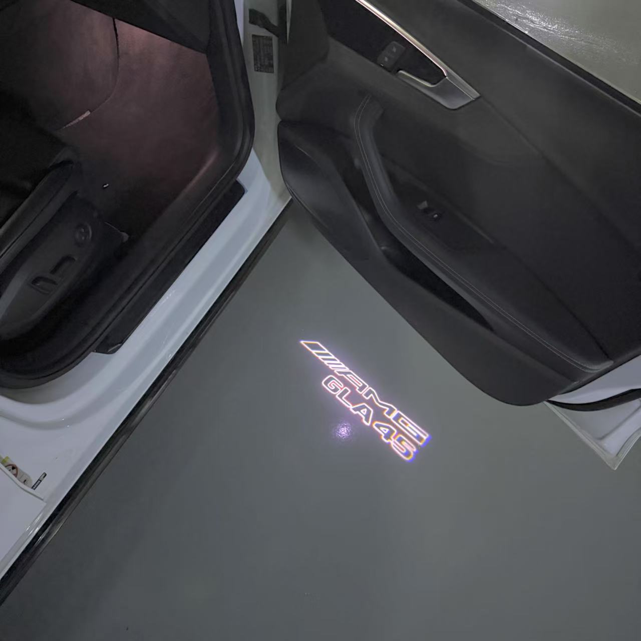MERCEDES BENZ LOGO PROJECTOT LIGHTS Nr.03 (Menge 1 = 1 Sätze/2 Türleuchten)