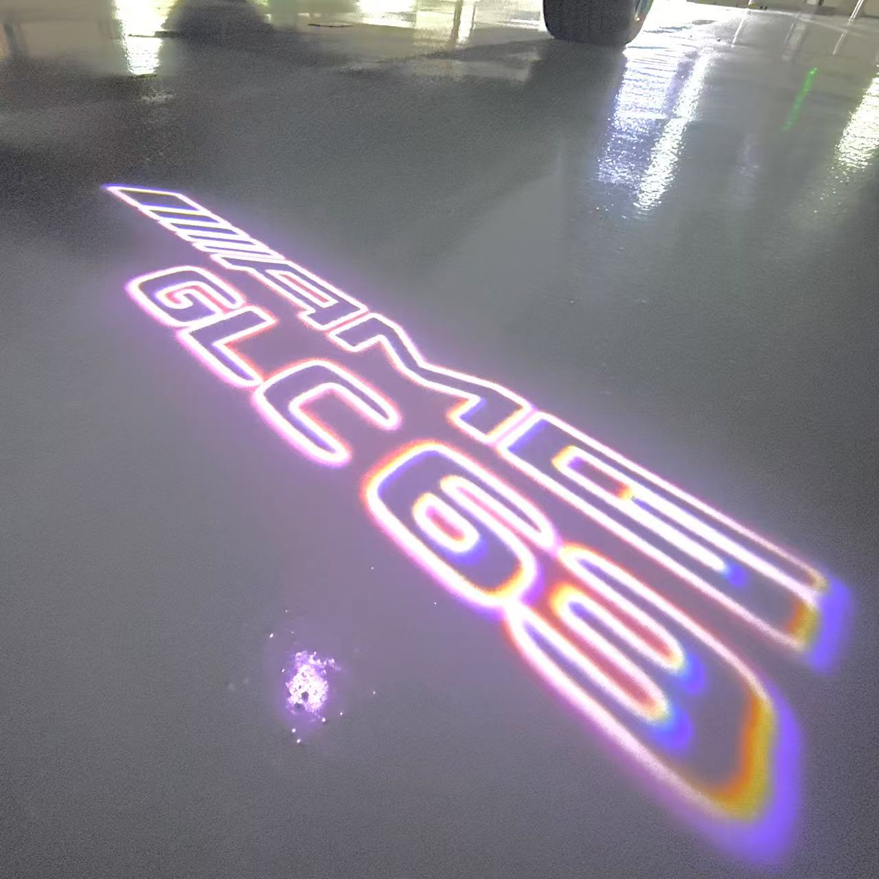 MERCEDES BENZ LOGO PROJECTOT LIGHTS Nr.03 (cantidad 1 = 1 juego/2 luces de puerta)