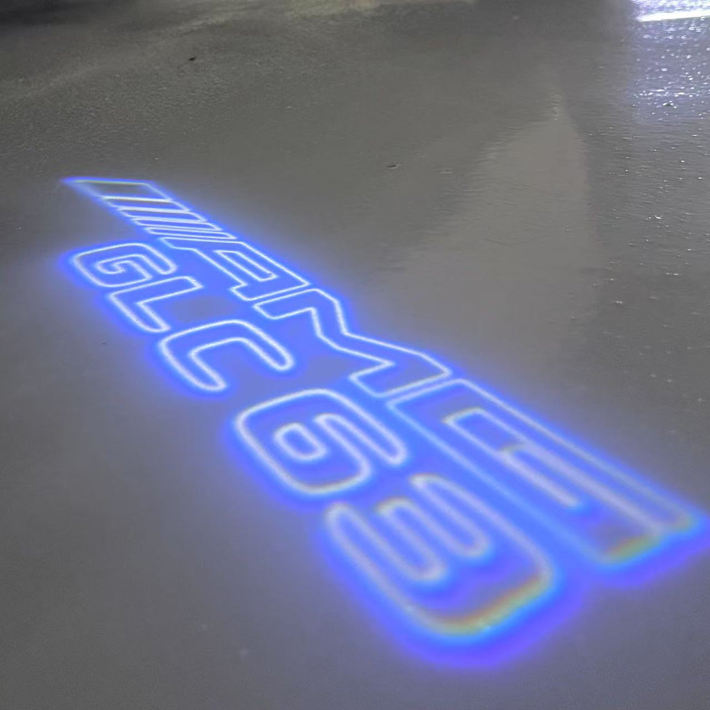 MERCEDES BENZ LOGO PROJECTOT LIGHTS Nr.03 (Menge 1 = 1 Sätze/2 Türleuchten)