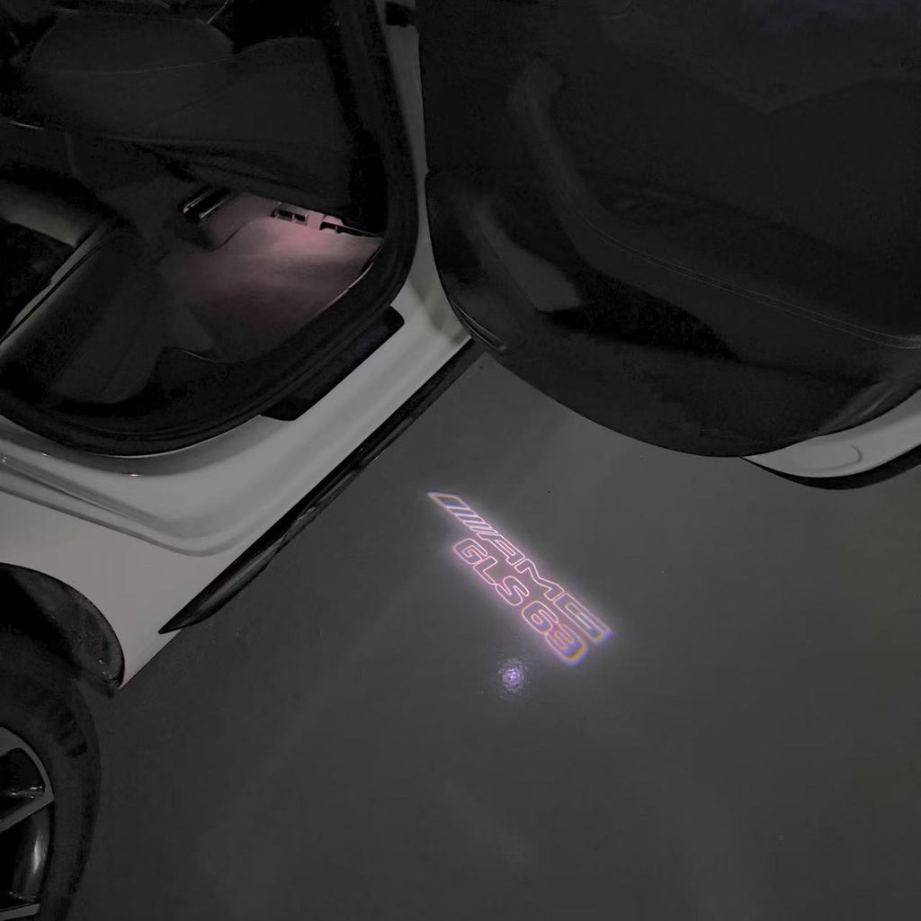 MERCEDES BENZ LOGO PROJECTOT LIGHTS Nr.03 (cantidad 1 = 1 juego/2 luces de puerta)