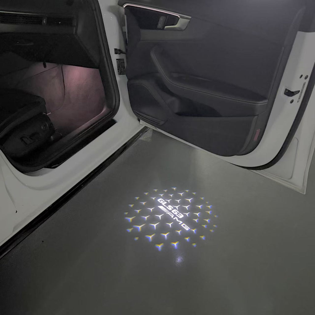 MERCEDES BENZ LOGO PROJECTOT LIGHTS Nr.03 (Menge 1 = 1 Sätze/2 Türleuchten)