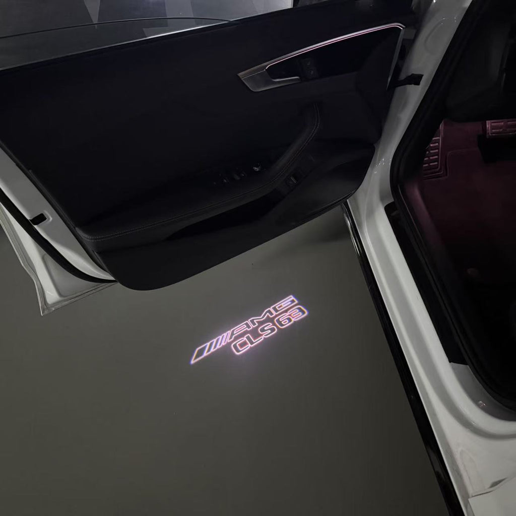 MERCEDES BENZ LOGO PROJECTOT LIGHTS Nr.03 (cantidad 1 = 1 juego/2 luces de puerta)