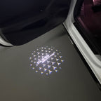 MERCEDES BENZ LOGO PROJECTOT LIGHTS Nr.03 (cantidad 1 = 1 juego/2 luces de puerta)