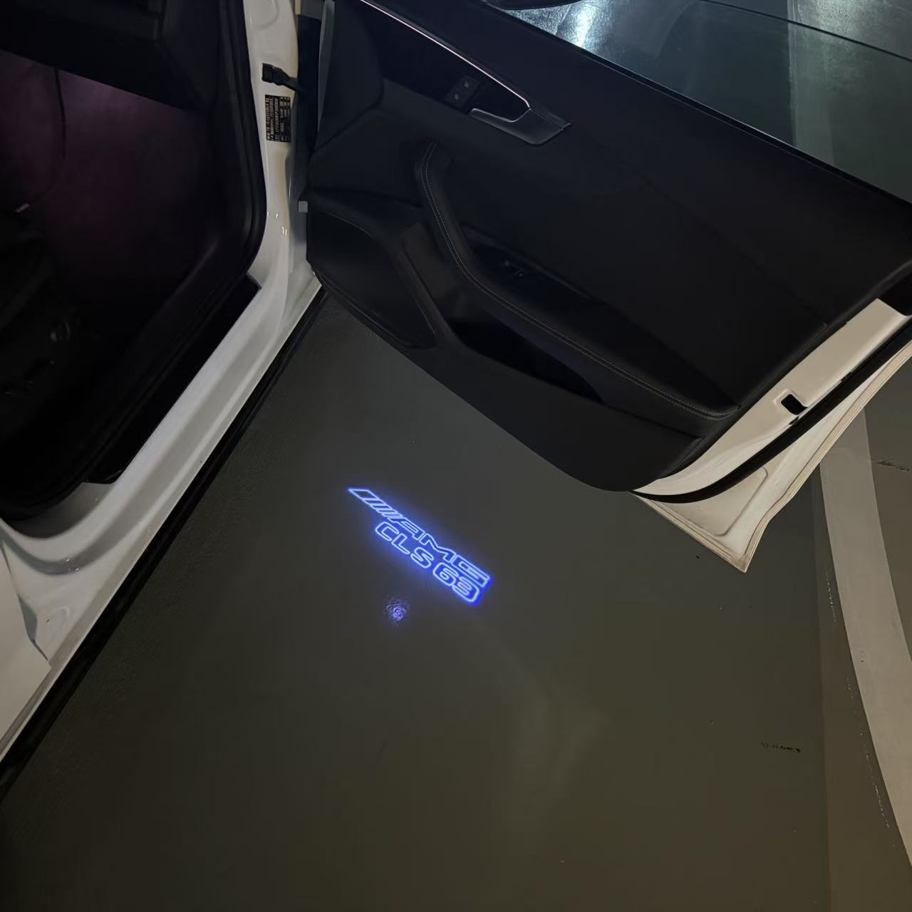 MERCEDES BENZ LOGO PROJECTOT LIGHTS Nr.03 (cantidad 1 = 1 juego/2 luces de puerta)