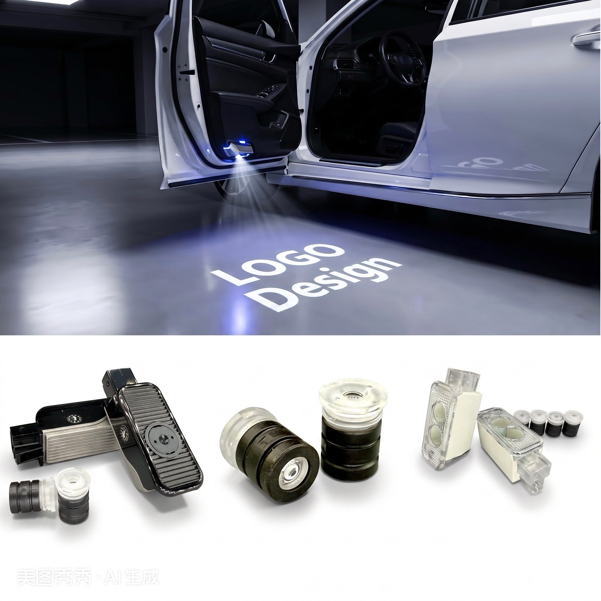AUDI RS6+ LOGO Projector Nr.A01001