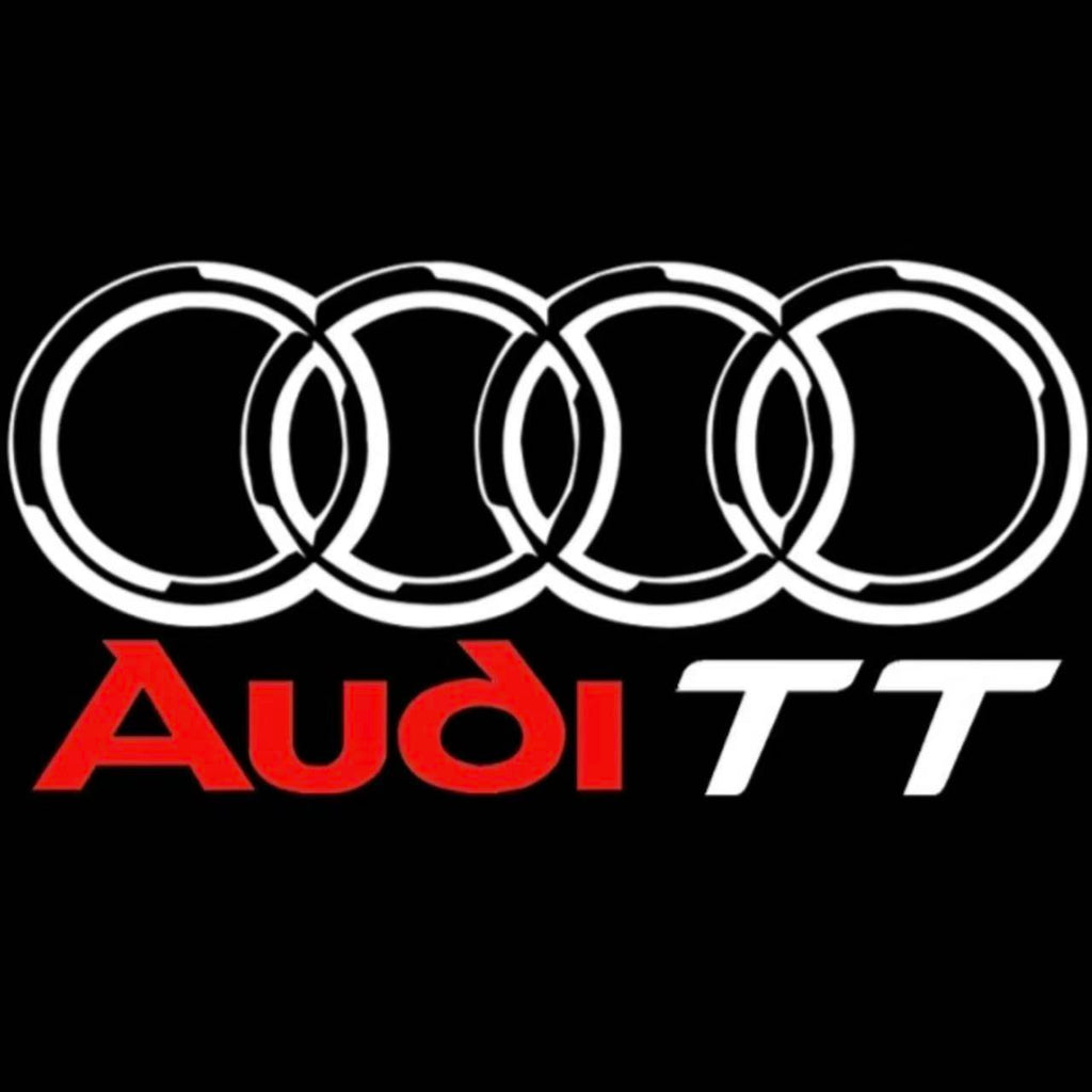 LAMPES DE PROJECTEUR AUDI LOGO Nr.107 (quantité 1 = 2 films de logo / 2 lumières de porte)