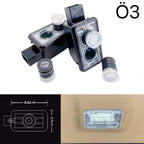 LUCES DE PROYECTOR LOGO JAGUAR No 130 (cantidad 1 = 1 juegos / 2 luces de puerta