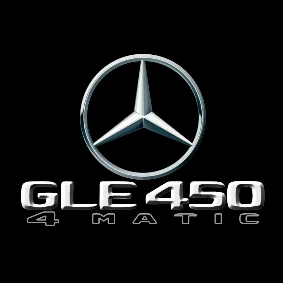 MERCEDES BENZ LOGO PROJECTOT LIGHTS Nr.03 (cantidad 1 = 1 juego/2 luces de puerta)