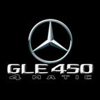 MERCEDES BENZ LOGO PROJECTOT LIGHTS Nr.03 (cantidad 1 = 1 juego/2 luces de puerta)