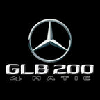 أضواء بروجكتور شعار MERCEDES BENZ رقم 03 (الكمية 1 = 1 مجموعة / 2 أضواء باب)