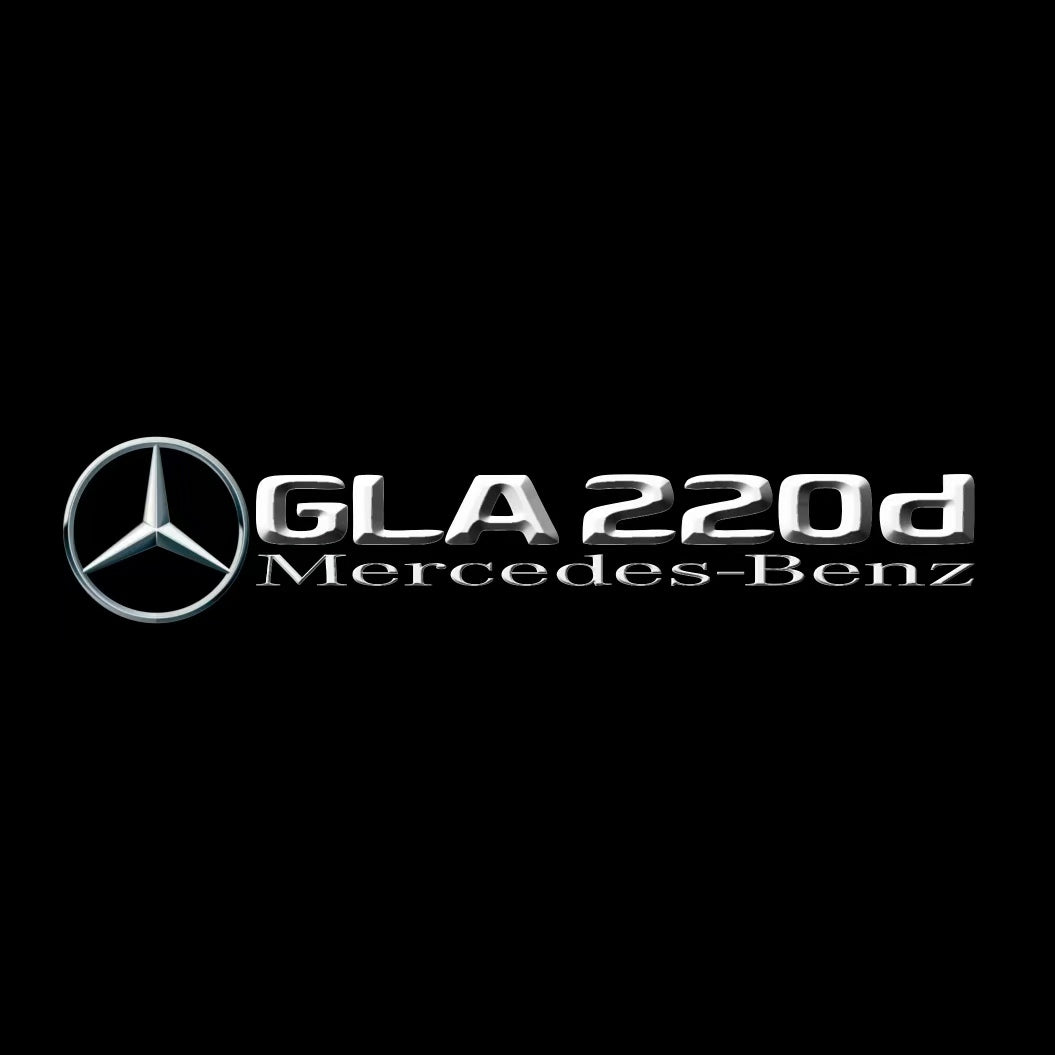 MERCEDES BENZ LOGO PROJECTOT LIGHTS Nr.03 (cantidad 1 = 1 juego/2 luces de puerta)