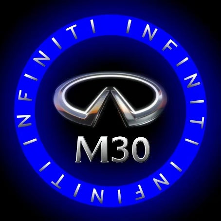 LUCI PROIETTORI LOGO INFINITI QX56 Nr.74 (quantità 1 = 1 set / 2 luci porta)