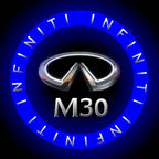 LUCI PROIETTORI LOGO INFINITI QX56 Nr.74 (quantità 1 = 1 set / 2 luci porta)