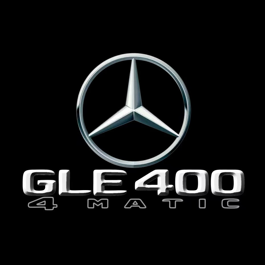 MERCEDES BENZ LOGO PROJECTOT LIGHTS Nr.03 (Menge 1 = 1 Sätze/2 Türleuchten)